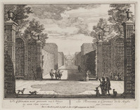 KG 06243
<br/>
De Cabinetten met groente na 't Huys..
<br/>
<em>Moucheron, Isaac de (1667-1744)</em>